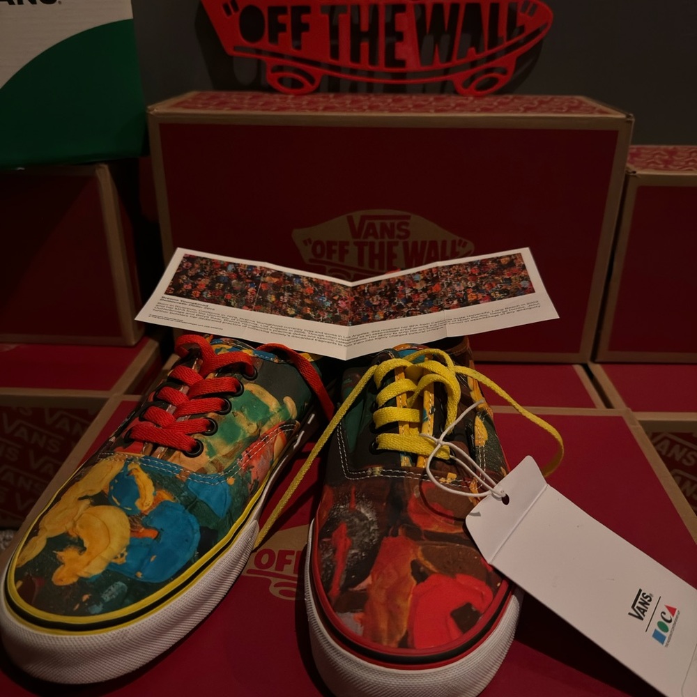 Vans men’s size 10. MOCA Brenna Youngblood